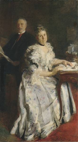 Mr. and Mrs. Anson Phelps Stokes 1898  by Cecilia Beaux 1855-1942 The Metropolitan Museum of Art New York NY   65.252